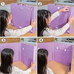 はこスぺ(持ち運べる自分だけのスペース)ラベンダー MH-JK01(LAV )