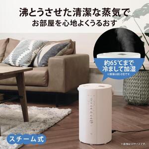  象印 スチーム式加湿器 EEDE50-WA ホワイト// 家電 電化製品 加湿器 便利家電 スチーム加湿器 フィルターレス 象印家電