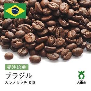 [豆]#69 受注焙煎！310g ブラジル カラメリッチ S18 珈琲豆 コーヒー豆 自家焙煎