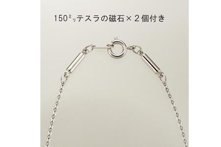 PD3-10-1「キュービックジルコニア磁気ネックレス」4本爪留め