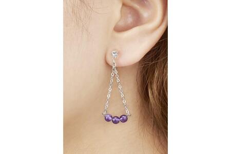 101810-3イヤリング「揺れる4ペアセット」