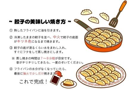 【大阪名物】大阪ふくちぁん餃子 冷凍生餃子 108個 ［36個入×3セット］