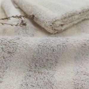 【バスタオル3枚組】オーガニックコットンバスタオル(60×120cm)かすみブラウン【1517720】