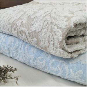 【2枚組】贅沢ジャガード織りタオルケット　シングルサイズ(140×190cm) SNT-10T-2P【1526153】