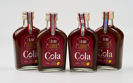 クラフトコーラ(和泉市産レモン使用)　4本セット【1536343】