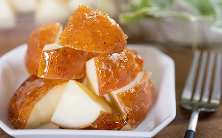 和泉市丸カットりんご飴100g×5袋(冷凍)【配送不可地域:離島】【1550964】