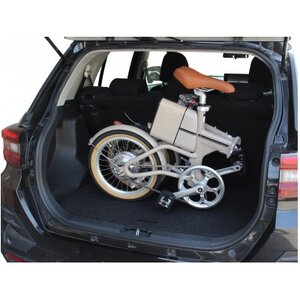 電動アシストオリタタミ自転車　tabico　mini　ナイトブラック【配送不可地域：沖縄県】【1617232】