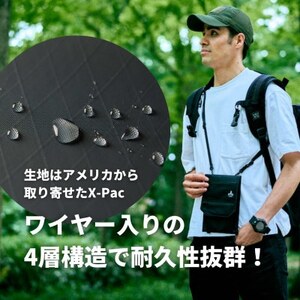 旅人の理想を詰め込んだ X-Pacスマホポーチ財布(海外旅行や街歩きにオススメ)【1628089】