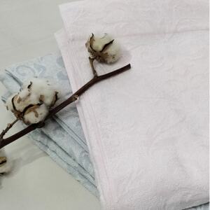 【シングル2枚組】『軽やか』で洗濯しやすい綿100%タオルケット 140×190cm 5164-2P【1644281】