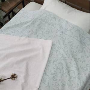 【シングル2枚組】『軽やか』で洗濯しやすい綿100%タオルケット 140×190cm 5164-2P【1644281】