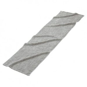 スリムバスタオル6枚セット　スーパーZEROパイル使用(色:グレー)泉州こだわりタオル【1655790】