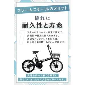 PELTECH 20インチ 折り畳み電動アシスト自転車 外装6段変速【簡易組立必要品】マットブラック【配送不可地域:沖縄県】【1672080】