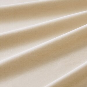 【シングル】45㎝巾　プレミアムボックスシーツ（マットレスカバー）　イズミファブリックスやわらか超長綿使用　抗菌防臭加工　カラー:シャンパンベージュ（IZB45S-SP/AM）