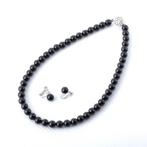 特選ブラックオニキス3点セット【配送不可地域:沖縄県】【1215002】