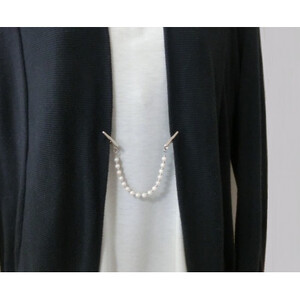 あこや本真珠のカーディガンクリップ【配送不可地域：沖縄県】【1215048】