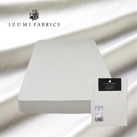 【ダブル】25cm巾プレミアムボックスシーツ(マットレスカバー)　色:プラチナグレー　抗菌防臭加工【1210822】 10,080円