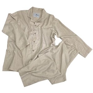 【シングル】プレミアムガーゼカバー35cm巾シーツ・掛・枕＆パジャマ(男女兼用Mサイズ)4点SP【1216177】