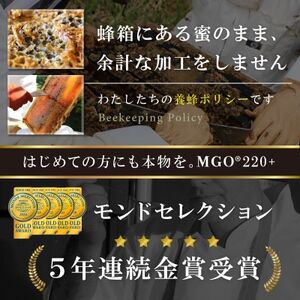 モンドセレクション金賞受賞！インカナム マヌカハニー 【MGO220+