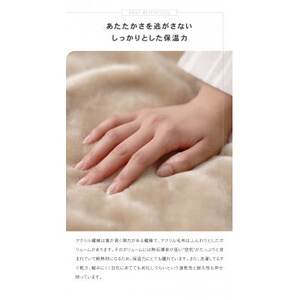 日本製 吸湿発熱 アクリル毛布 シングルサイズ 140×200cm ローズ×グリーン シンプル カラー 軽量 ふんわり あったか 秋冬向け 丸洗いOK（FQ016-SJ）