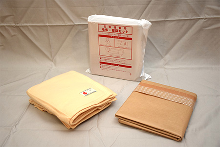 【2635-0005】【災害備蓄用】毛布・寝袋セット