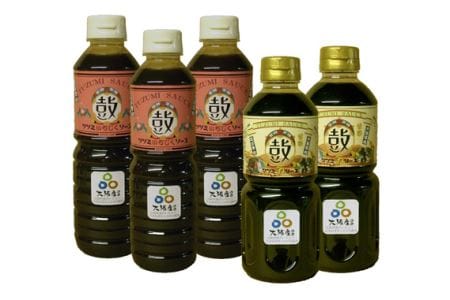 No.301 大阪産ツヅミソースAセット 500ml×5本