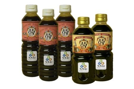 No.302 大阪産ツヅミソースBセット 500ml×5本