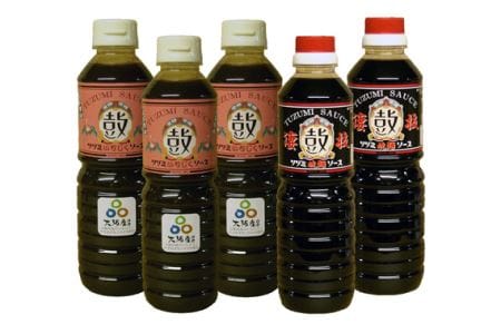 No.303 ツヅミソース粉もん通好みセット 500ml×5本