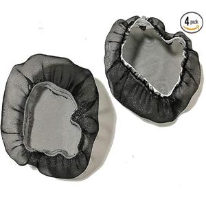 【難燃性】水洗いできる 難燃性ポリエステル製 ファン付きジャケット用防塵カバー メッシュ：１６ カラー：黒【水洗い　ポリエステル ファン付き ジャケット 防塵カバー 大阪府 門真市】