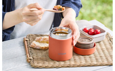 2025年度新製品  タイガー魔法瓶　真空断熱フードジャー らくらくキャップ 広口 MKL-W050 クラウドブルー AL 500mL 大阪府門真市