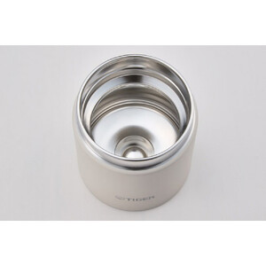 2025年度新製品  タイガー魔法瓶　真空断熱フードジャー らくらくキャップ 広口 MKL-W075 クラウドブルー AL 750mL 大阪府門真市