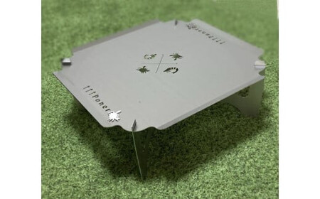 ３WAY 焚き火台テーブル　えび・かに柄【 キャンプグッズ キャンプ用品 キャンプ道具  キャンプテーブル キャンプ用具 キャンプ焚火台 】