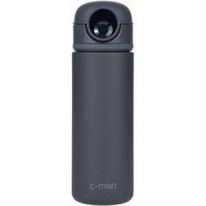 シーモン(c-mon) 指紋センサー付き真空断熱ボトル 水筒 保温保冷
