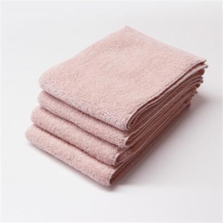 フェイスのハンブンタオル4枚セット(ピンク)【1670182】