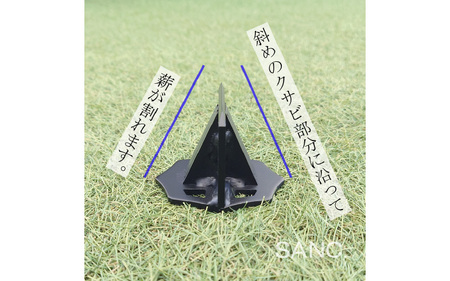 SANC.薪割クサビⅡ- 薪割りの効率化を実現するコンパクトな便利ツール！