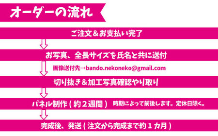 【受注生産】nekoto_うちの子爪とぎパネル 