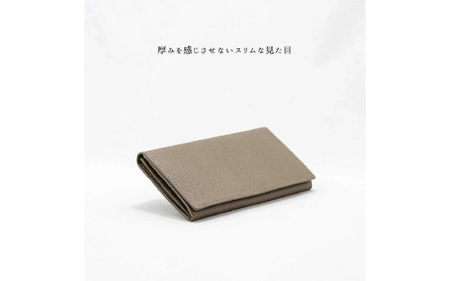 TAUPE(トープ) 見せない美学 16枚収納の薄型本革財布/ 本革かぶせ式長財布 FRUGAL（フルーガル）