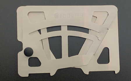 	CARD DRIPPER（カードドリッパー）- いつでもどこでもコーヒーが楽しめるステンレス製ドリッパー