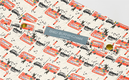 EMILY BURNINGHAM 長傘60cm ロンドン