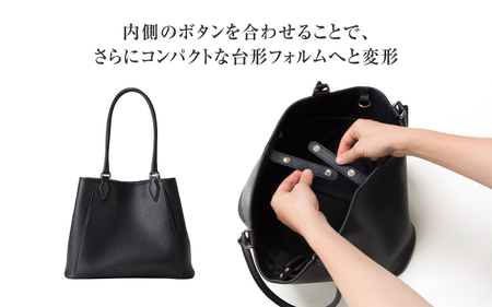 【藤巻百貨店】TAKAGI クラッチバック付きレザートート