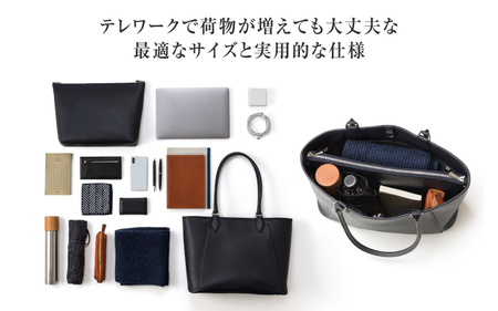 【藤巻百貨店】TAKAGI クラッチバック付きレザートート