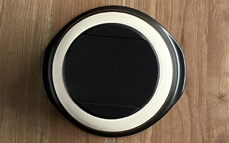 マジカル深土鍋 IH 2合炊き菊花 飴釉 - 土鍋でふっくらご飯!IH対応 水量目盛り線つき