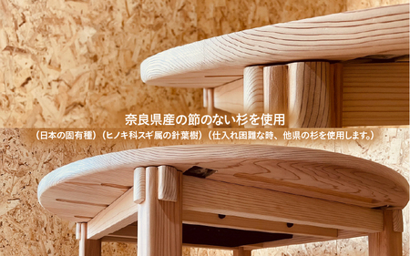 【無垢の木の職人が作る】国産スギを使用したこたつ（直径90cm） - くつろぎ時間をより特別なものに