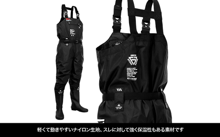 [DRESS]チェストハイウェーダー ラジアルソール（サイズ：M）