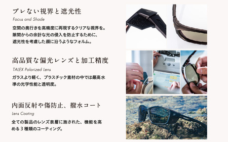 Zeque（ゼクー）偏光サングラス TIDA（ティーダ）F-2183