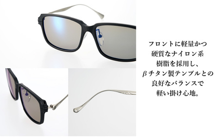 Zeque（ゼクー）偏光サングラス JAKE（ジェイク）F-2203 マット