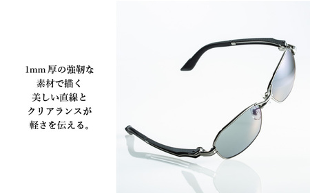 Zeque(ゼクー)偏光サングラス Feiz'55(フェイズ55)F-2023 ガンメタル / マスターブルー - スポーツから日常まで、スタイリッシュに目を守る。