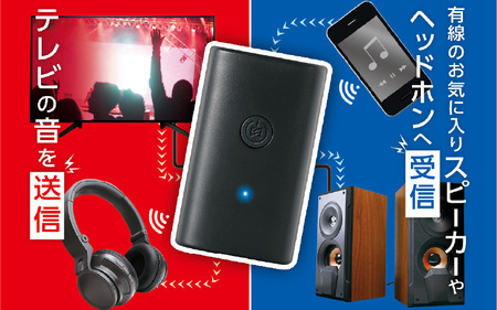BLUETOOTH送受信機 TR-01 - 送信も受信もこれ1台