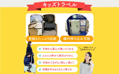 キッズトラベル キャリーケース機内持ち込み可能タイプ