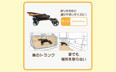 キッズトラベル ベビーカー（カーキ） - 親子の移動をもっと快適に