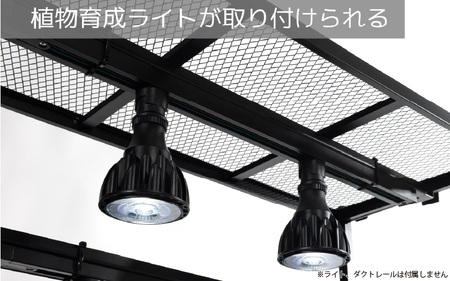 【BIBILAB】ビザールプランツラック（LPR-800-BK） - 植物にとって最適な環境を作れる